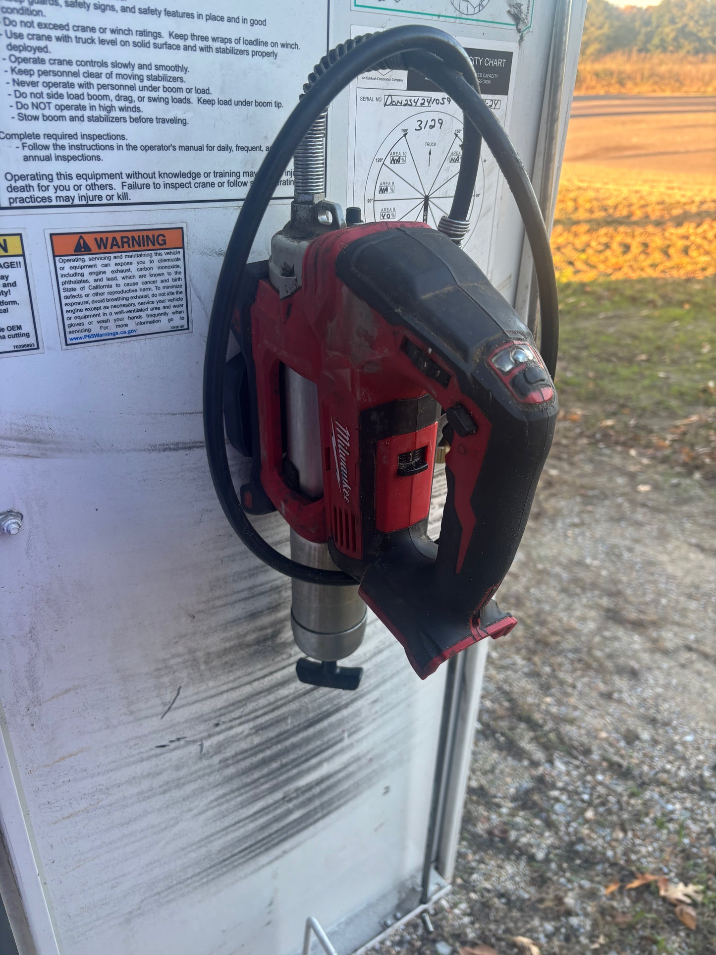 M18/M12 Magnetic Grease Gun Mount