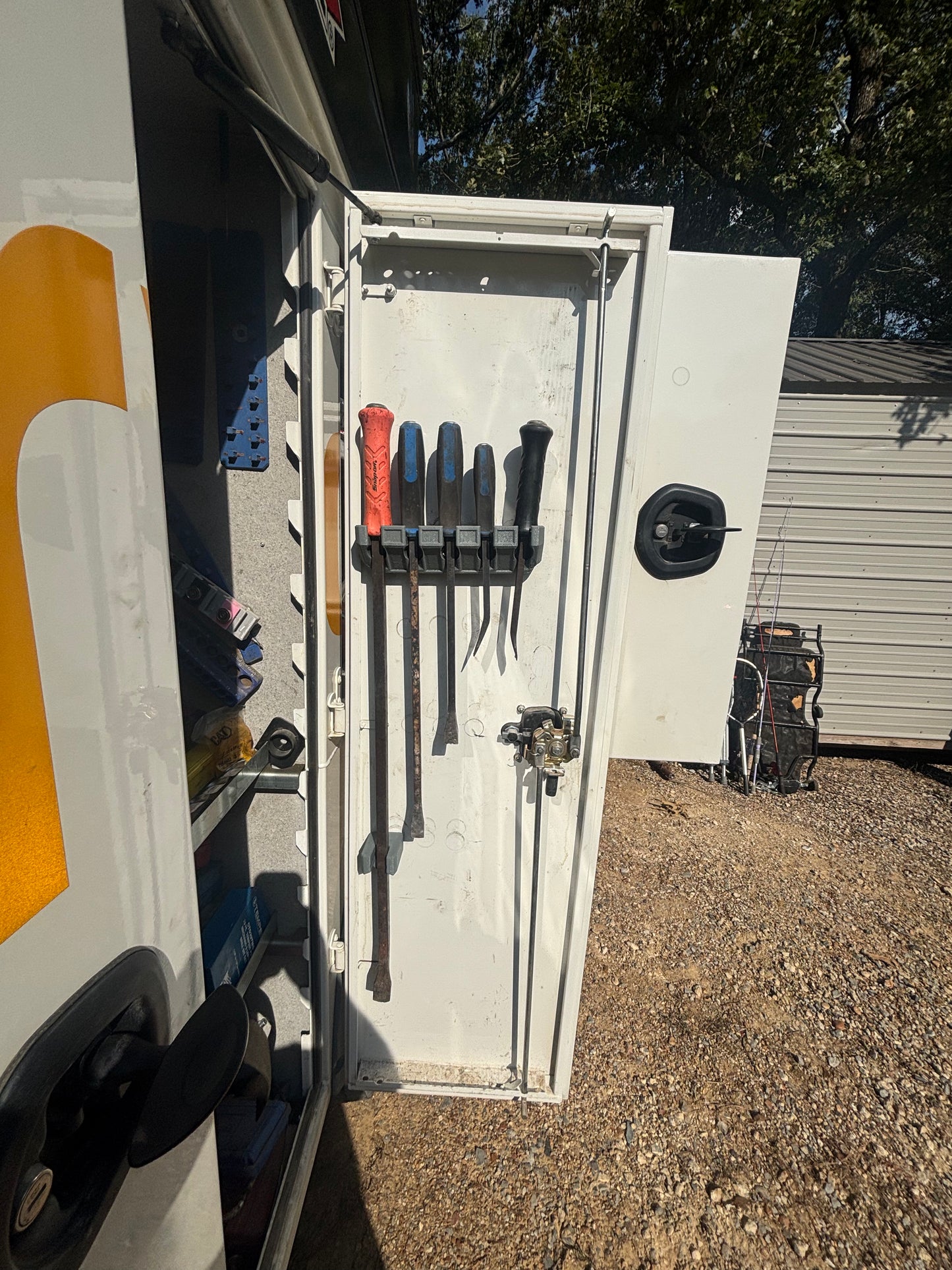 5 Slot Pry Bar Holder