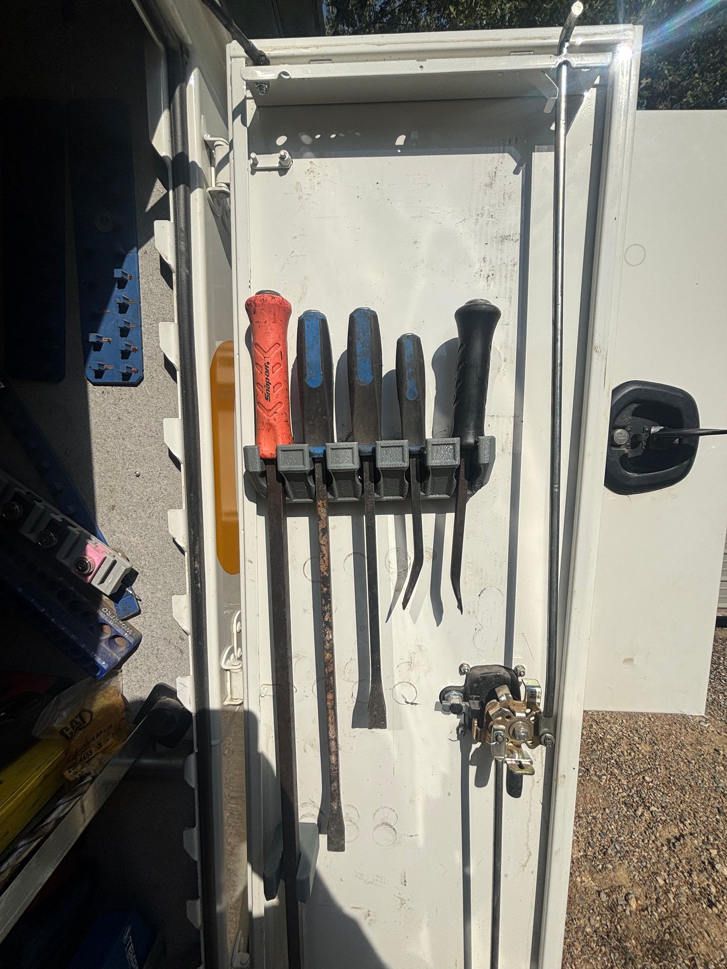 5 Slot Pry Bar Holder