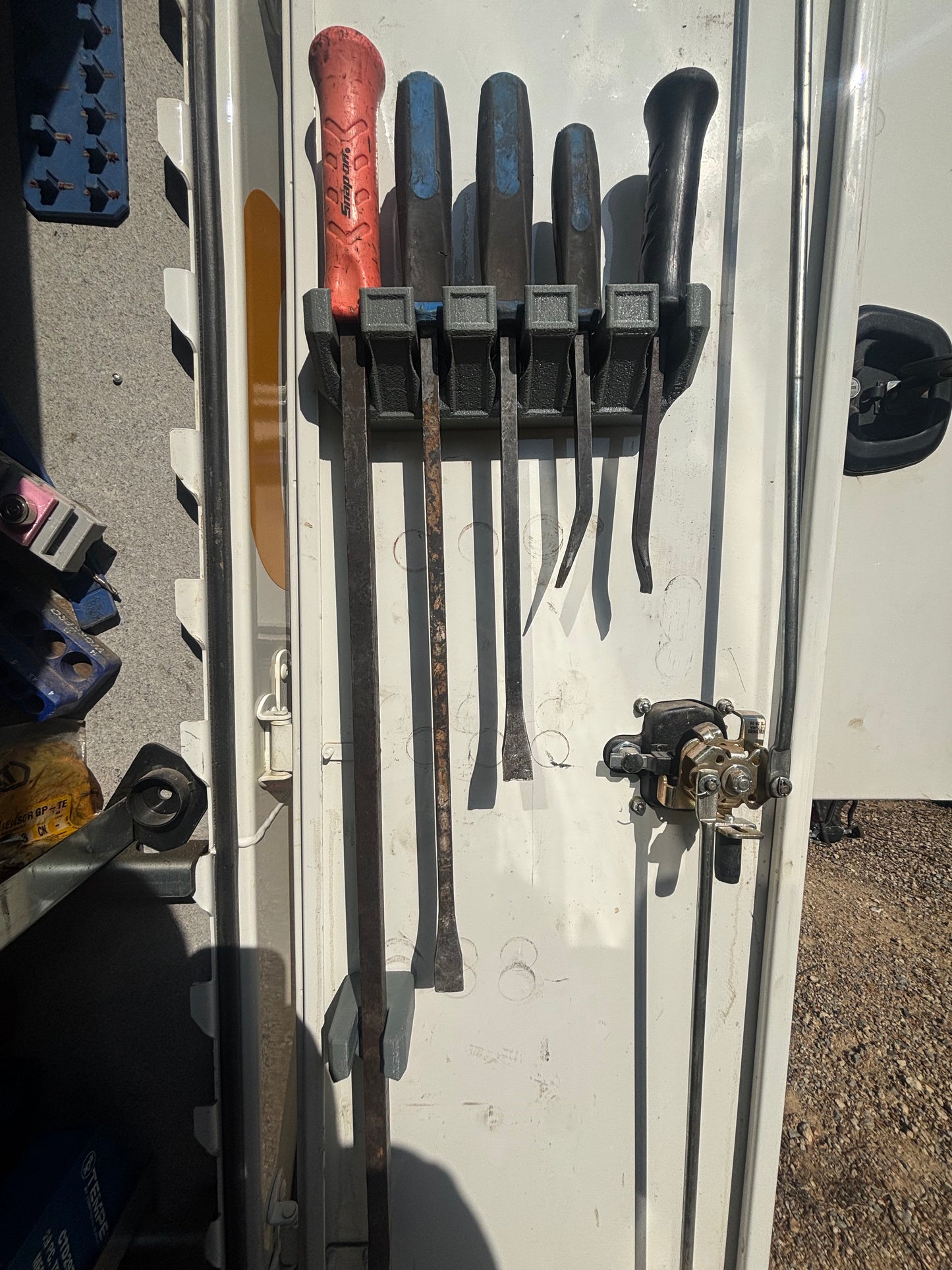 5 Slot Pry Bar Holder