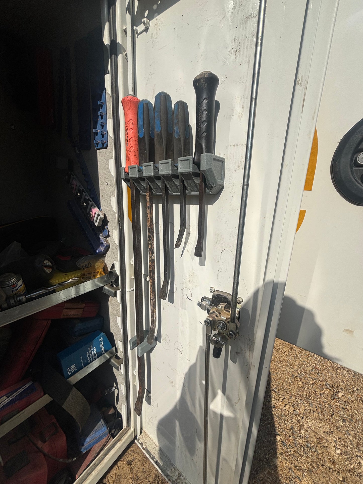 5 Slot Pry Bar Holder