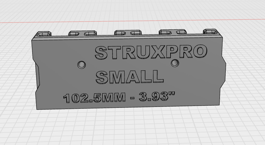 StruxPro Main Rails