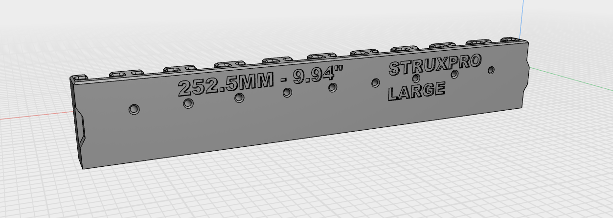 StruxPro Main Rails